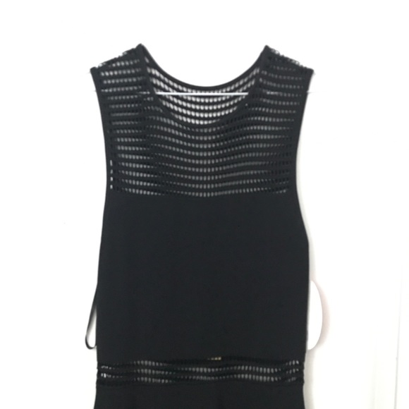 Torn by Ronny Kobo Black Cutout Detail Black Dress - Picture 3 of 10